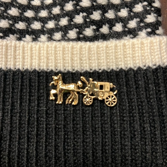 Coach Knit Charm Hat - Picture 2 of 7